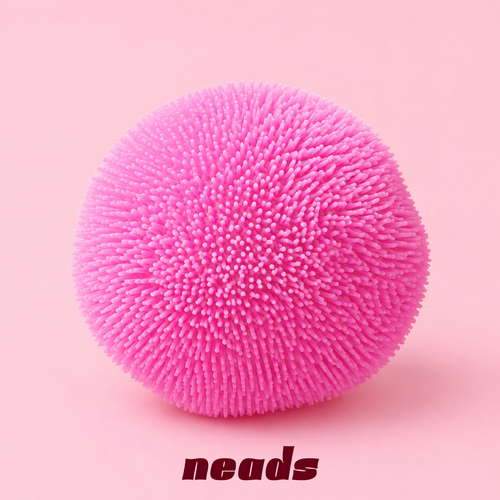 Fuzzy Texture Ball Vaseline Squishy – 3 Colors