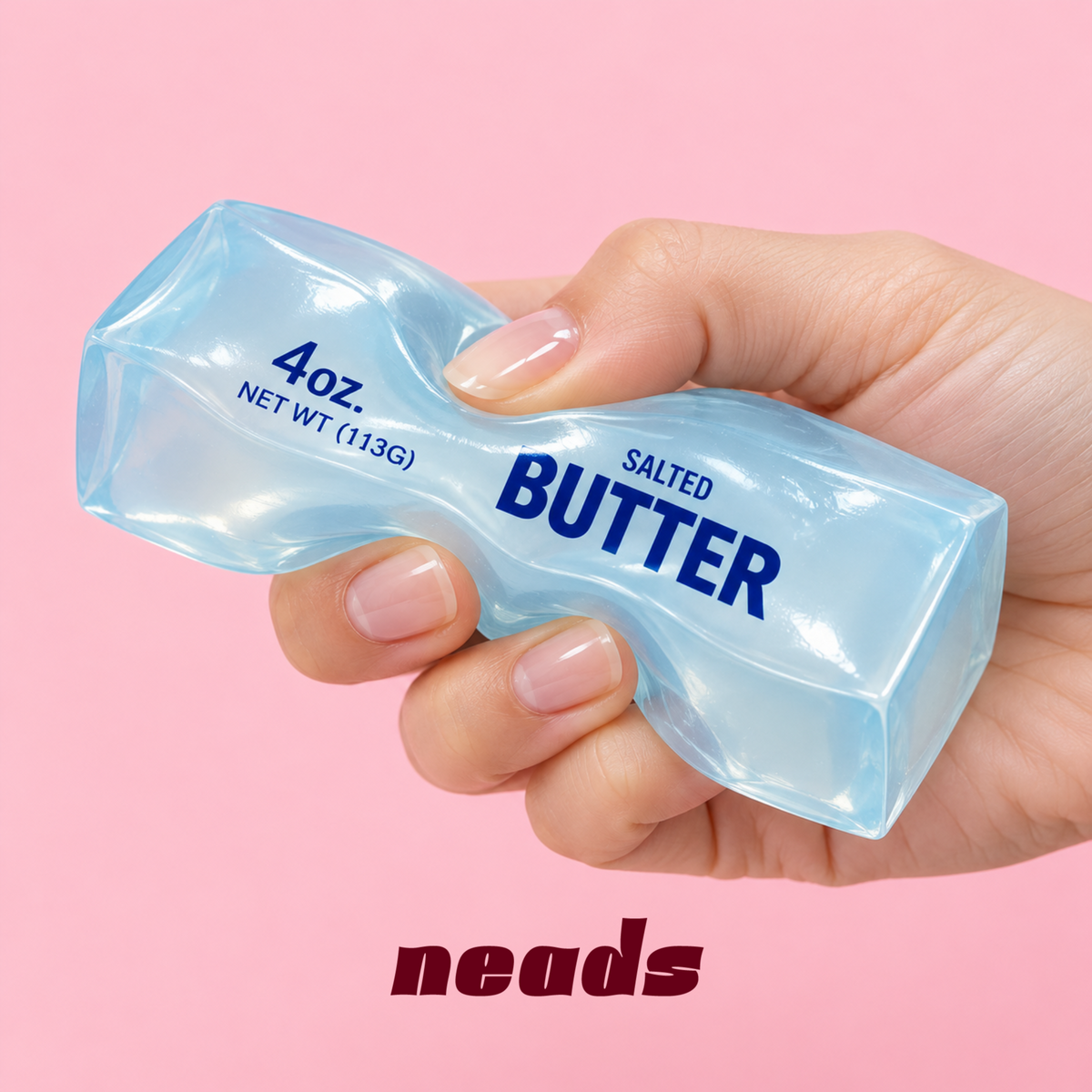 Translucent Crystal Butter Stick Vaseline Squishy