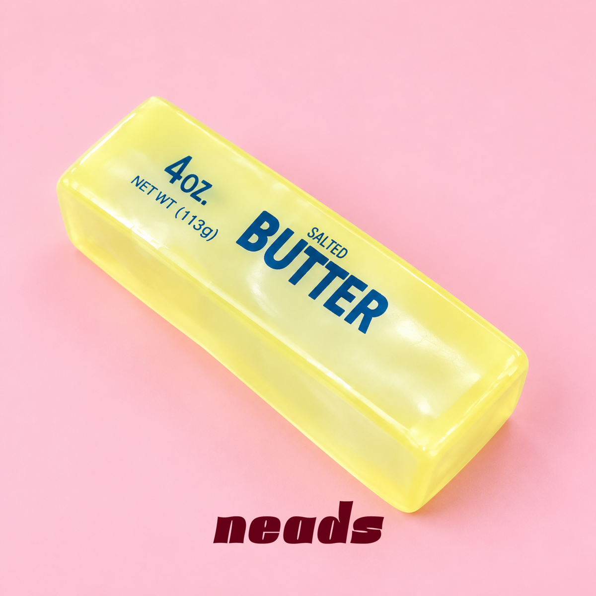 Translucent Crystal Butter Stick Vaseline Squishy