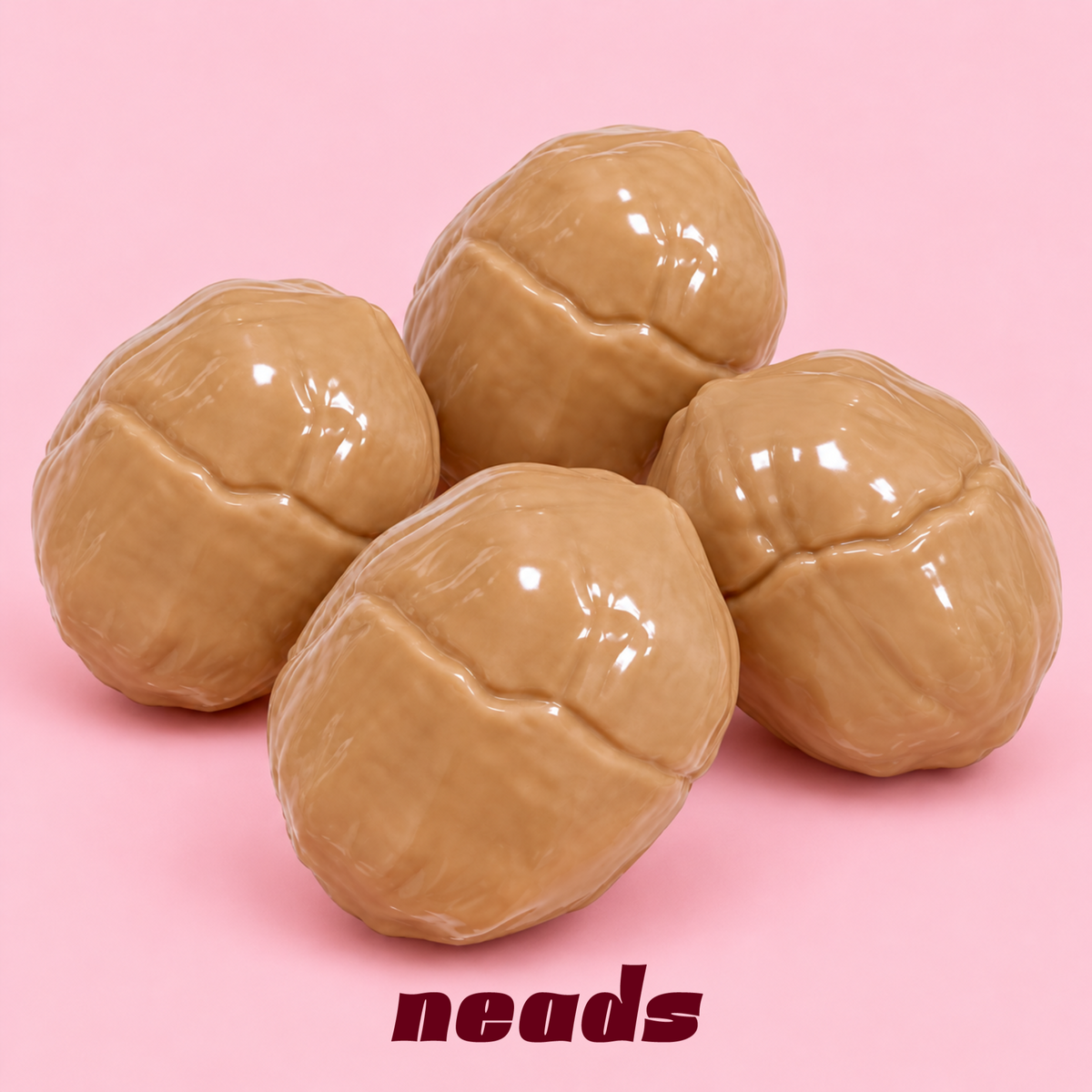 Pecan Deep Crunch Squishy – Nutshell ASMR Toy