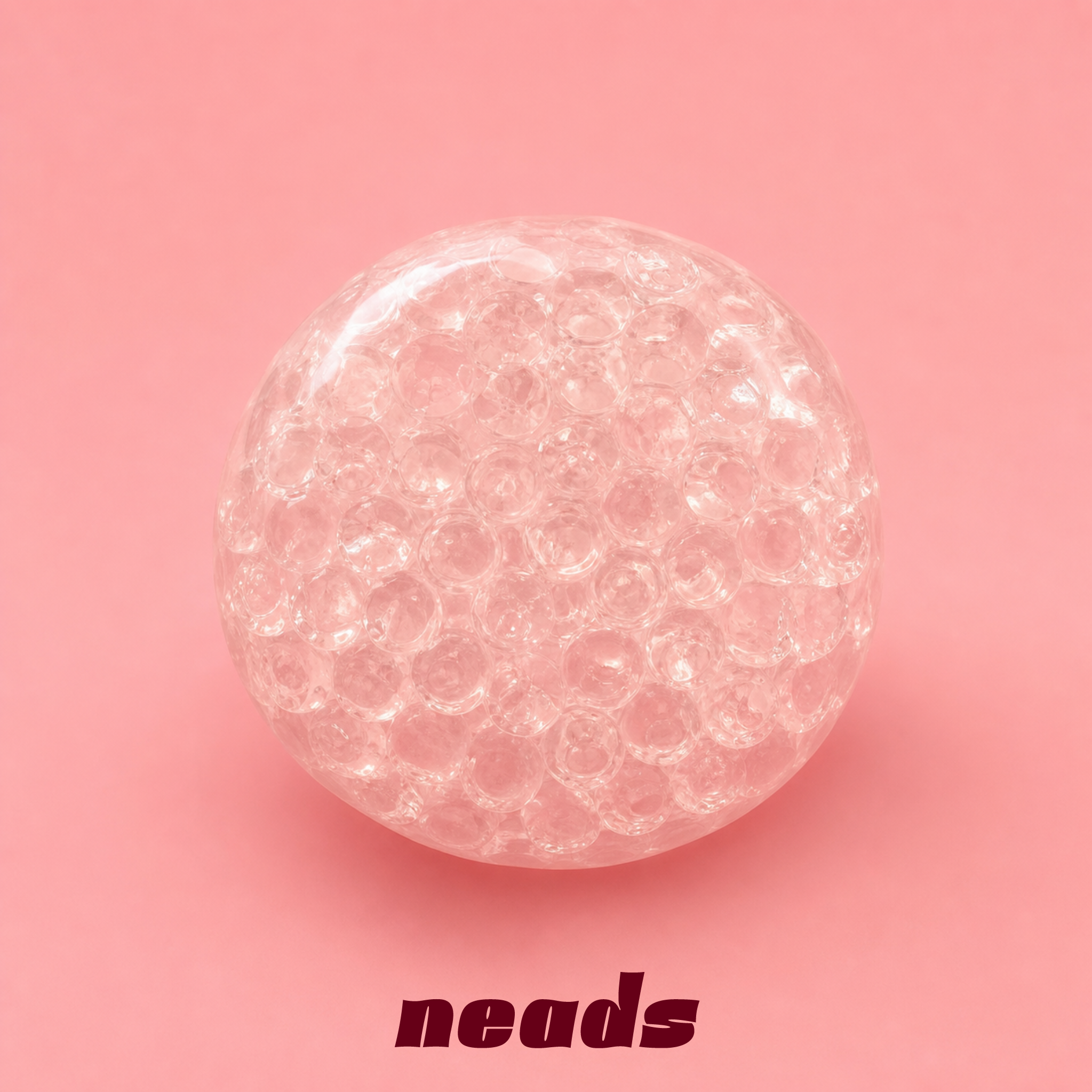 Crystal Drop Sculpting Squishy | Moldable Jelly & Bead Sensory Toy ｜neads