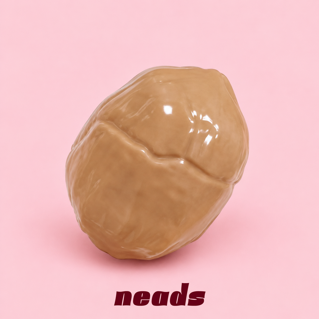 Pecan Deep Crunch Squishy – Nutshell ASMR Toy