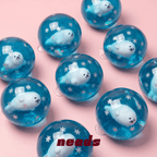 Arctic Seal Float Firm Coconut Oil Squishy ｜neads Handcrafted Sensory Toy - neads studio
