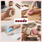 Artisan Soap Bar Crunchy Sensory Squishy｜neads Handcrafted Sensory Toy - neads studio