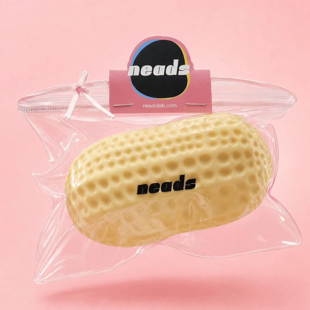ASMR Peanut Crunch Squishy｜neads Handcrafted Sensory Toy - neads studio