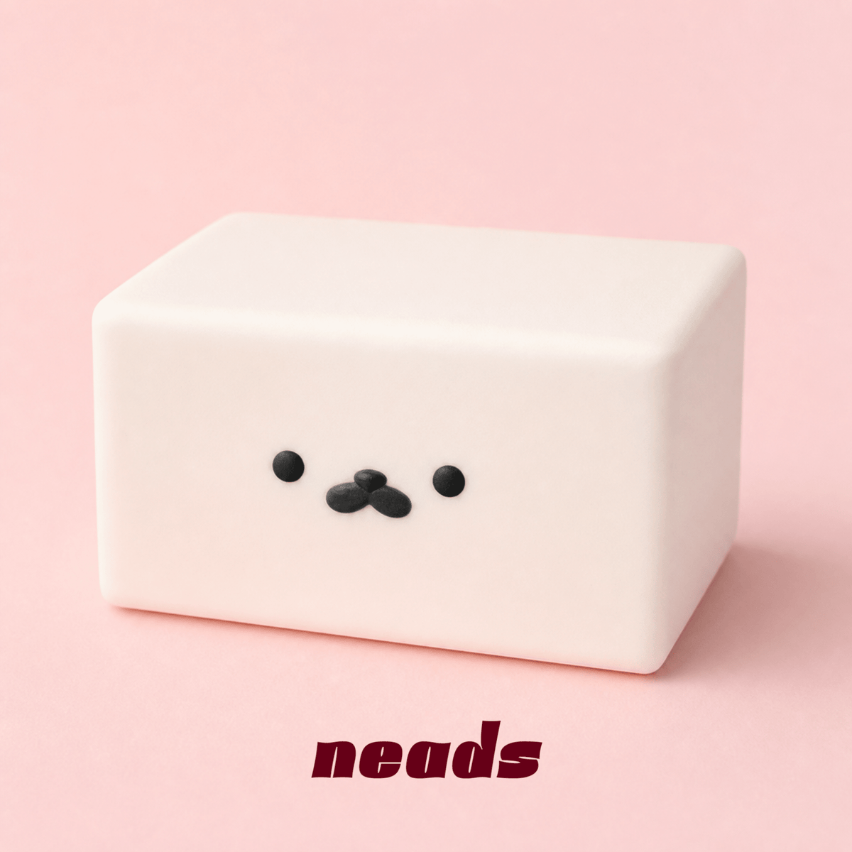 [B-Grade Sale] Adorable Seal Tofu Squishy | Ultra-Soft Sensory Fidget | Crunchy Block or Buttery Rice Texture Handcrafted Sensory Toy - neads studio