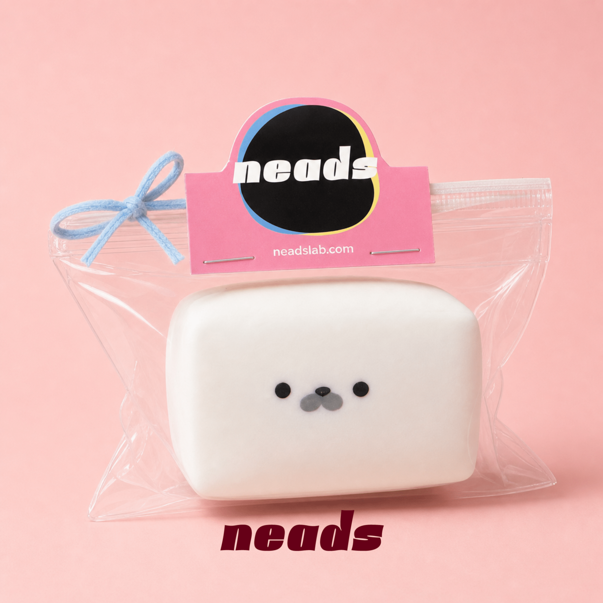[B-Grade Sale] Adorable Seal Tofu Squishy | Ultra-Soft Sensory Fidget | Crunchy Block or Buttery Rice Texture Handcrafted Sensory Toy - neads studio