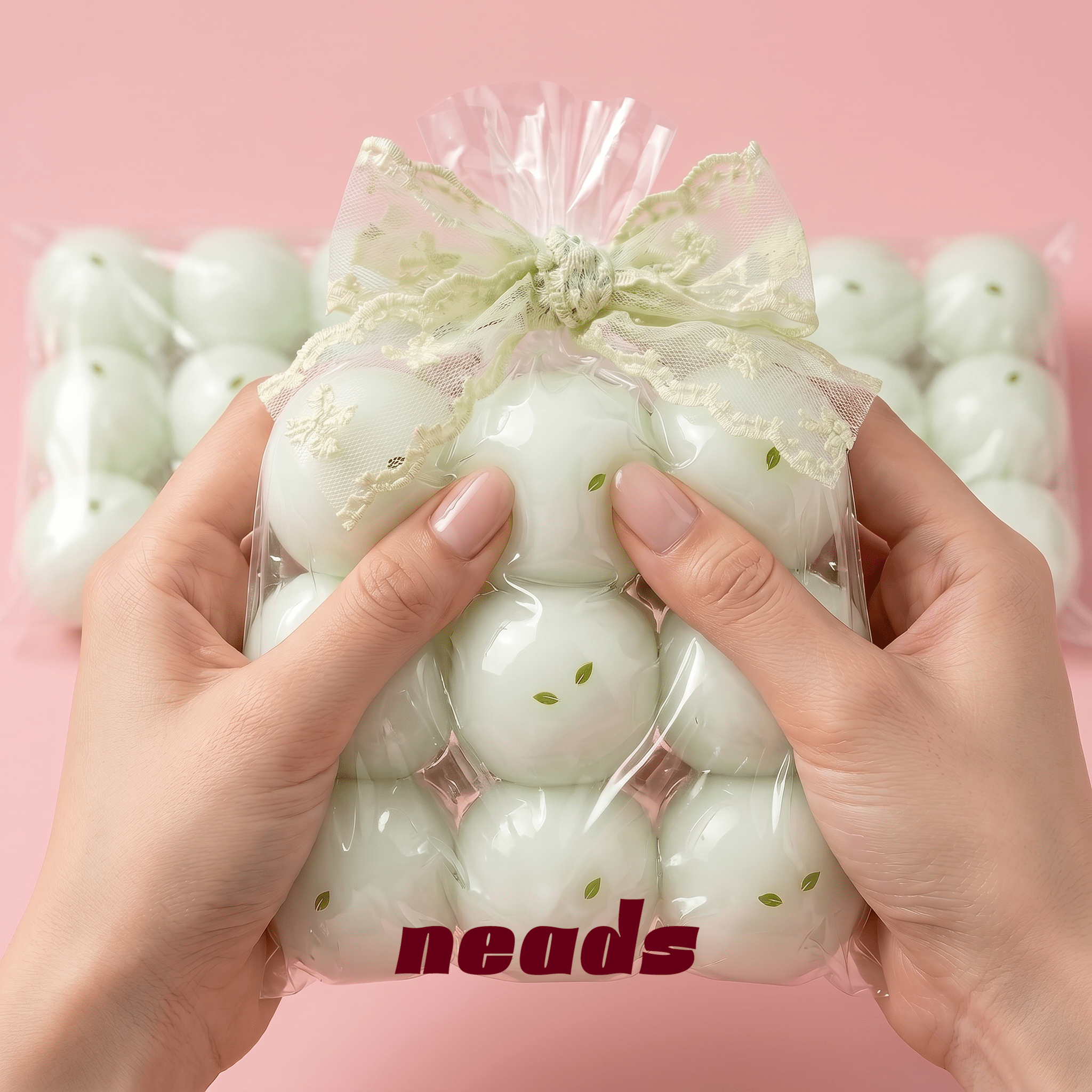 Botanical 9-Pop Wax Bag Exclusive Destructible Squishy Pouch｜neads Handcrafted Sensory Toy - neads studio