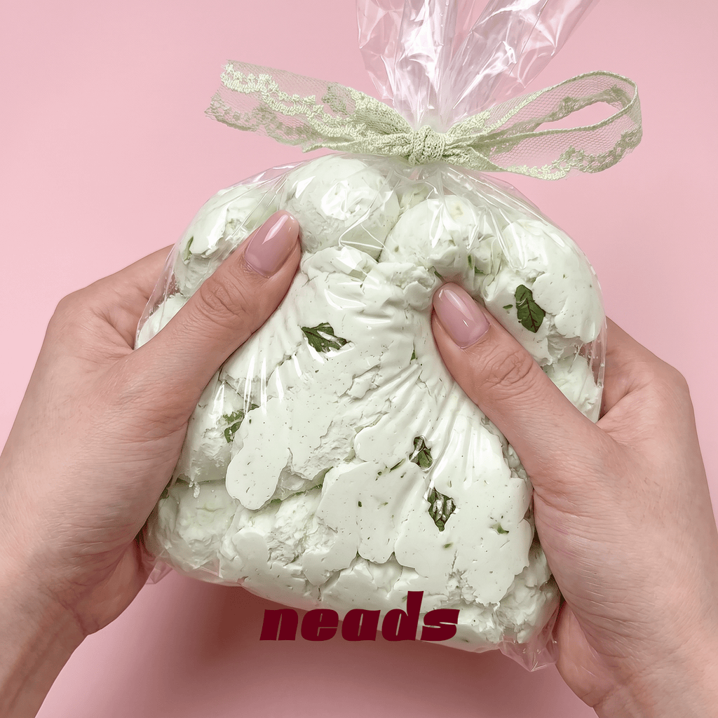 Botanical 9-Pop Wax Bag Exclusive Destructible Squishy Pouch｜neads Handcrafted Sensory Toy - neads studio