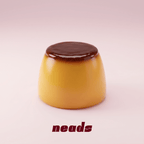 Caramel Pudding Crunch Sticky Sensory Squishy｜ neads Handcrafted Sensory Toy - neads studio