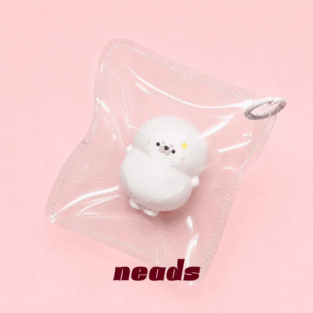 Chubby Seal Mochi Dual-Size Sensory Squishy｜neads Handcrafted Sensory Toy - neads studio