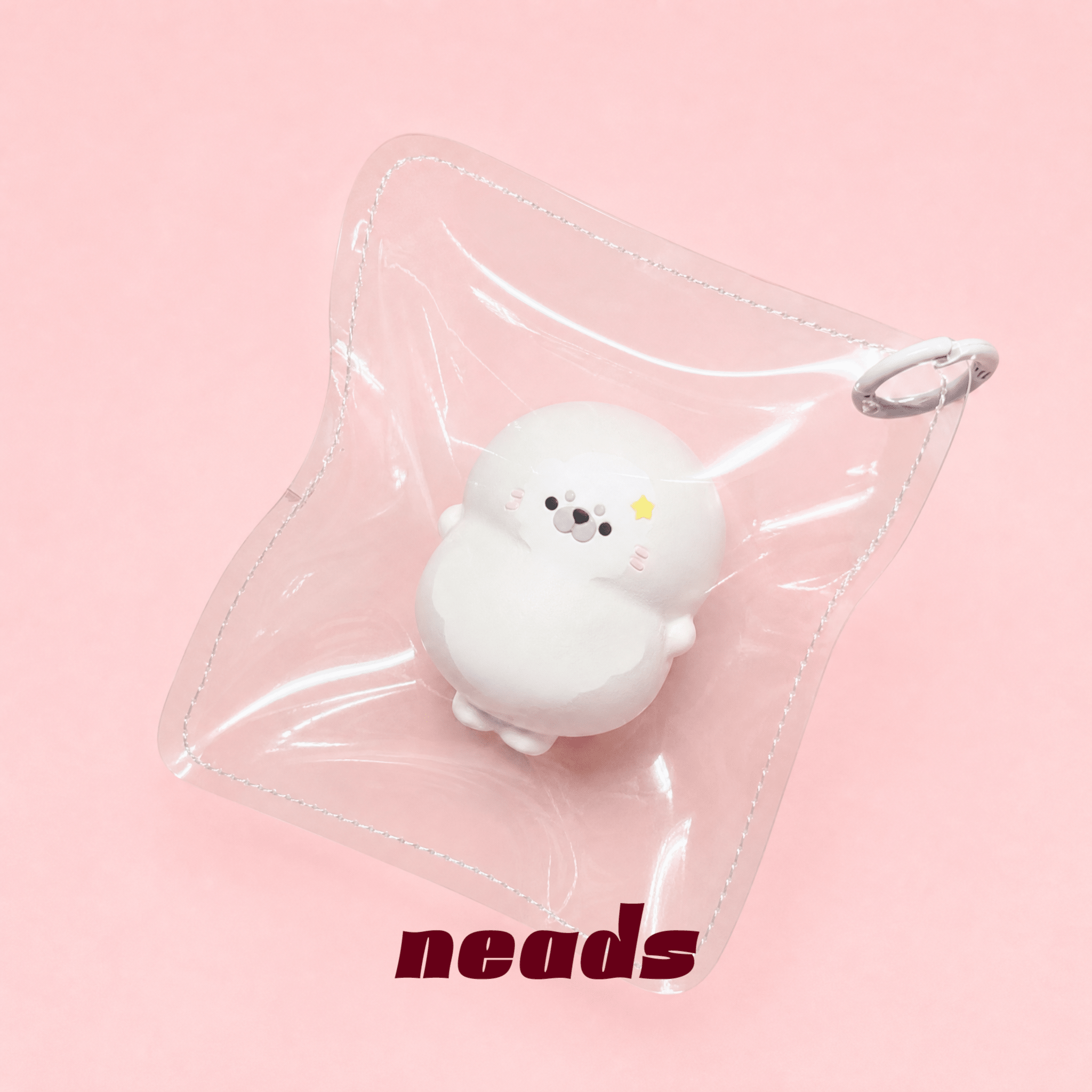 Chubby Seal Mochi Dual-Size Sensory Squishy｜neads Handcrafted Sensory Toy - neads studio