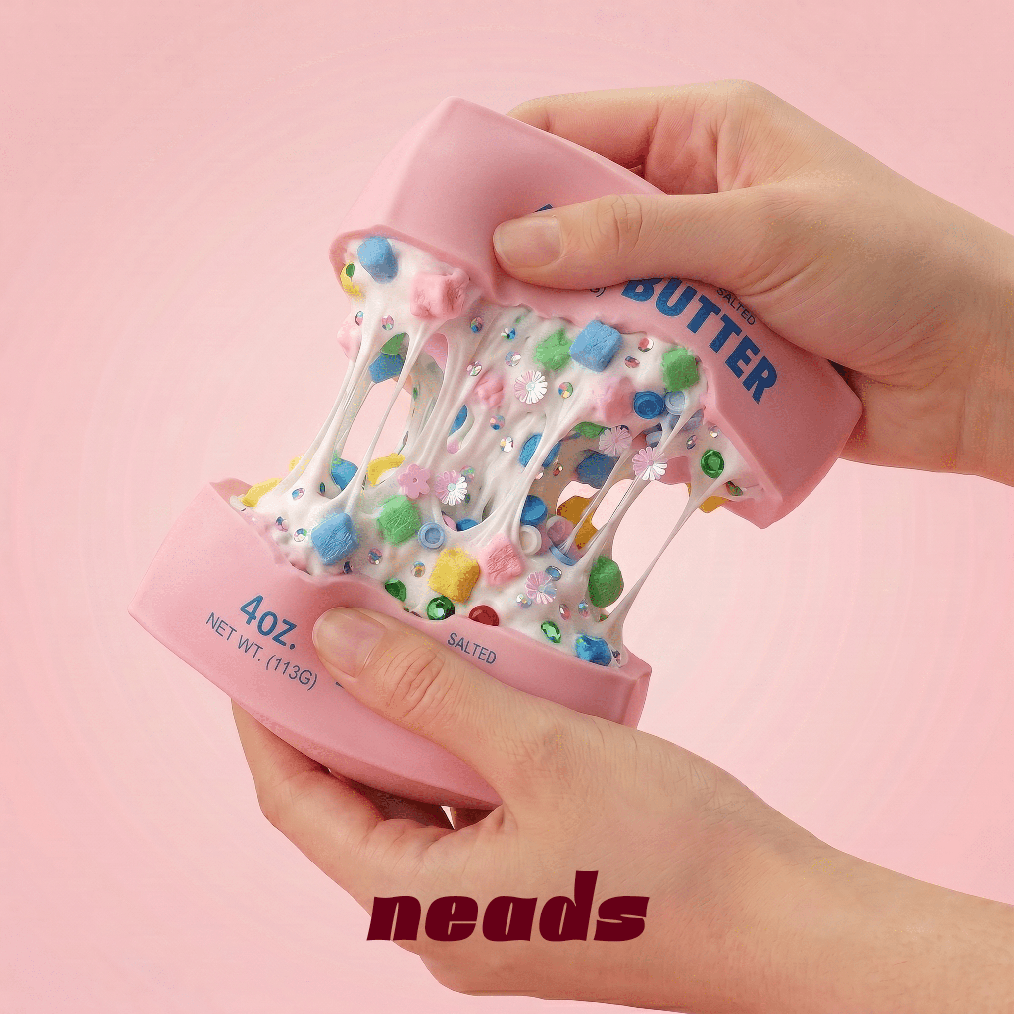 Crunchy Butter Stick ASMR Sensory Squishy｜neads Handcrafted Sensory Toy - neads studio