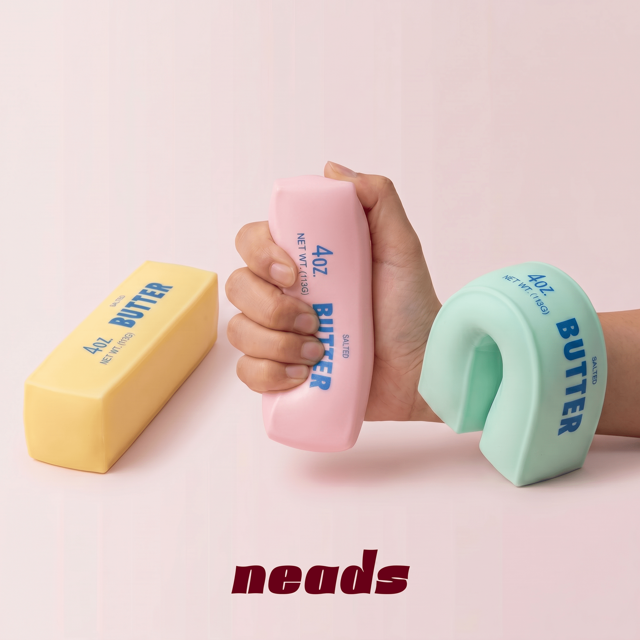 Crunchy Butter Stick ASMR Sensory Squishy｜neads Handcrafted Sensory Toy - neads studio