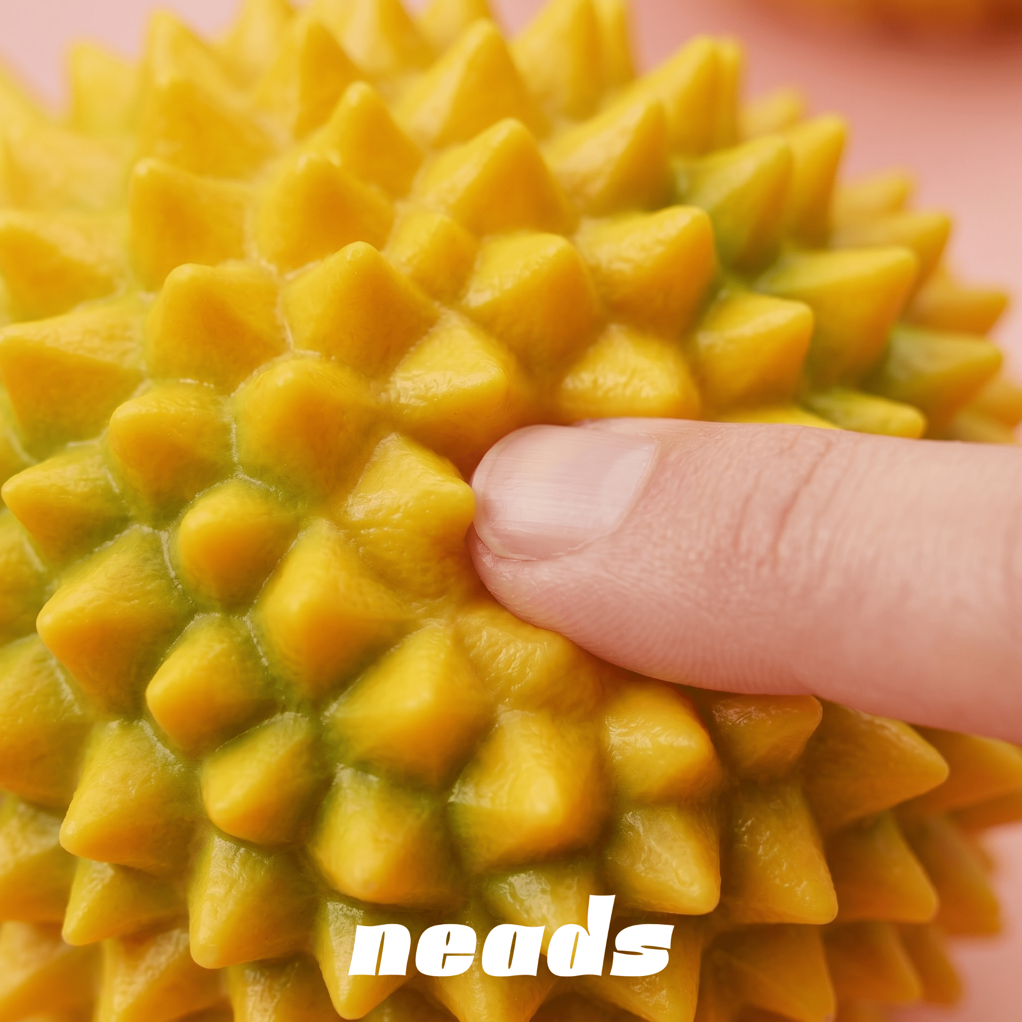 Crunchy Spiked Durian Slow-Rising Sensory Squishy｜neads Handcrafted Sensory Toy - neads studio