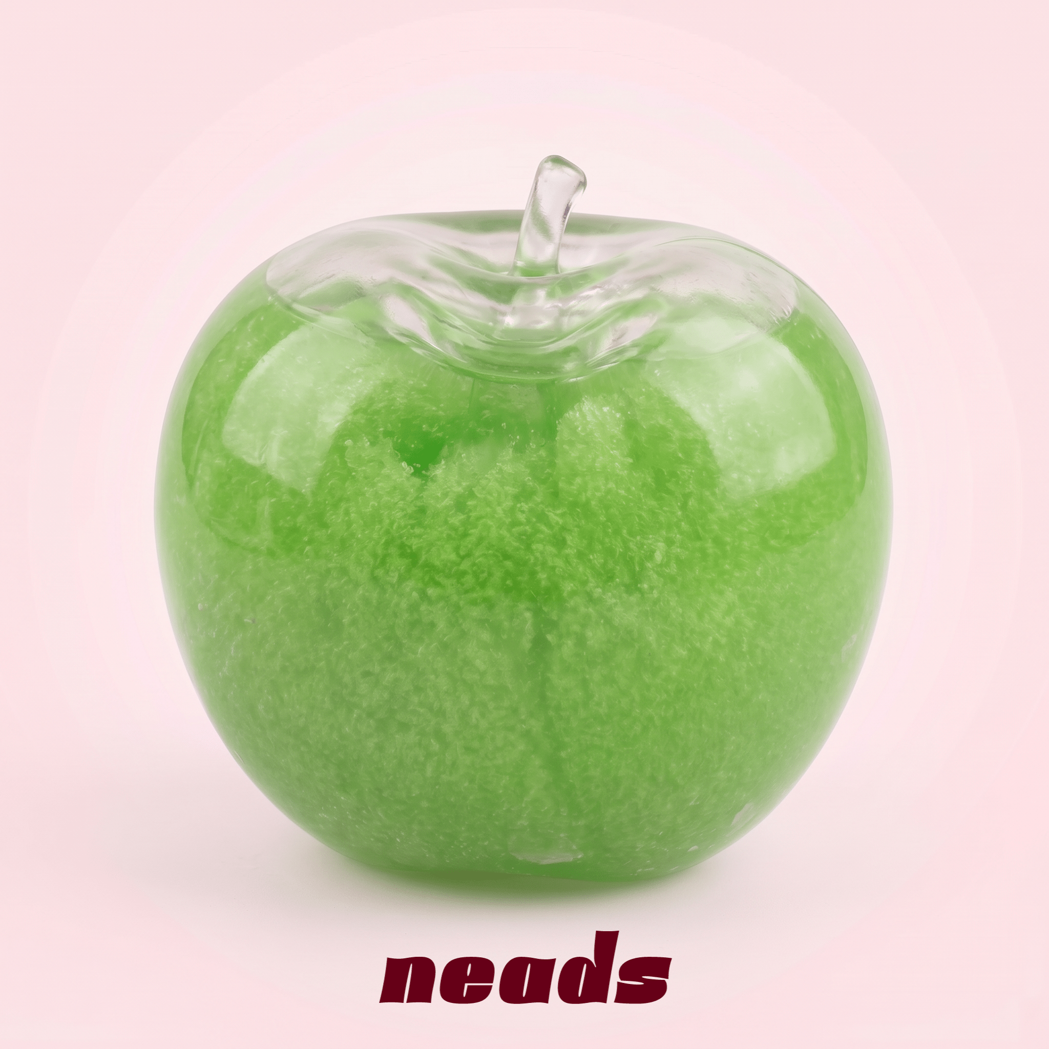 Crystal Green Apple Transparent Icee Squishy｜ neads Handcrafted Sensory Toy - neads studio