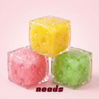 Crystal Icee Cheese Mini Moldable Sensory Squishy ｜neads Handcrafted Sensory Toy - neads studio