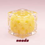Crystal Icee Cheese Mini Moldable Sensory Squishy ｜neads Handcrafted Sensory Toy - neads studio