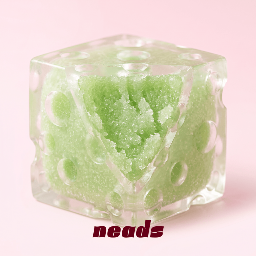 Crystal Icee Cheese Mini Moldable Sensory Squishy ｜neads Handcrafted Sensory Toy - neads studio