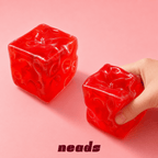 Dreamy AI Translucent Vaseline Cheese Squishy | Super Soft Moldable Jelly Sensory Toy Handcrafted Sensory Toy - neads studio