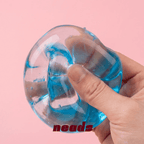Dreamy Blueberry Coconut Firm Clear Squishy｜neads Handcrafted Sensory Toy - neads studio