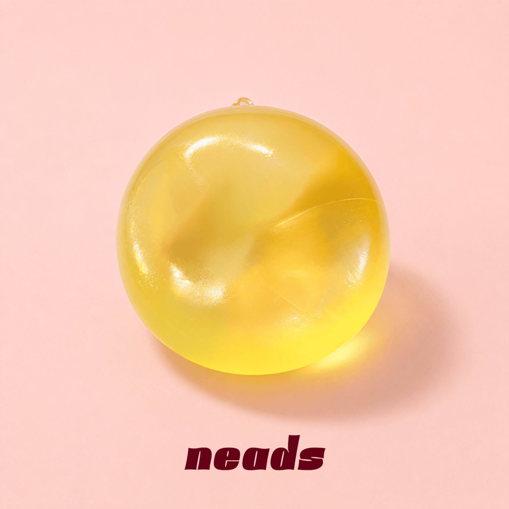 Dreamy Translucent Vaseline Squishy Ball | Silent Sensory Fidget | Mini Moldable Toy Handcrafted Sensory Toy - neads studio