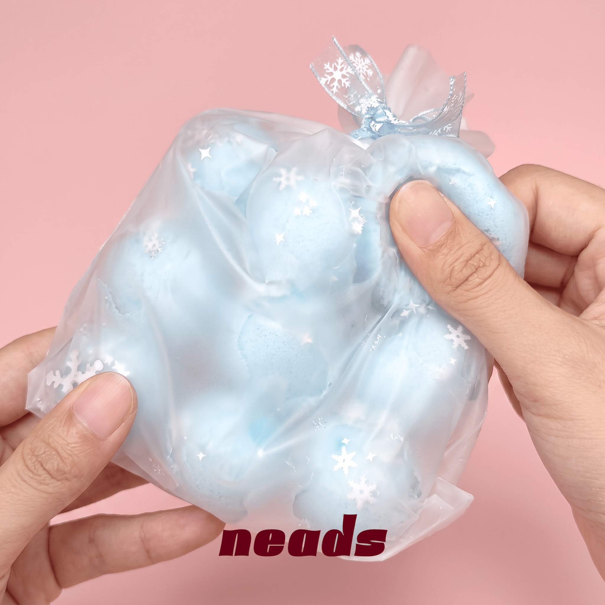 Frosted 9-Pop Wax Bag Exclusive Destructible Squishy Pouch｜neads Handcrafted Sensory Toy - neads studio