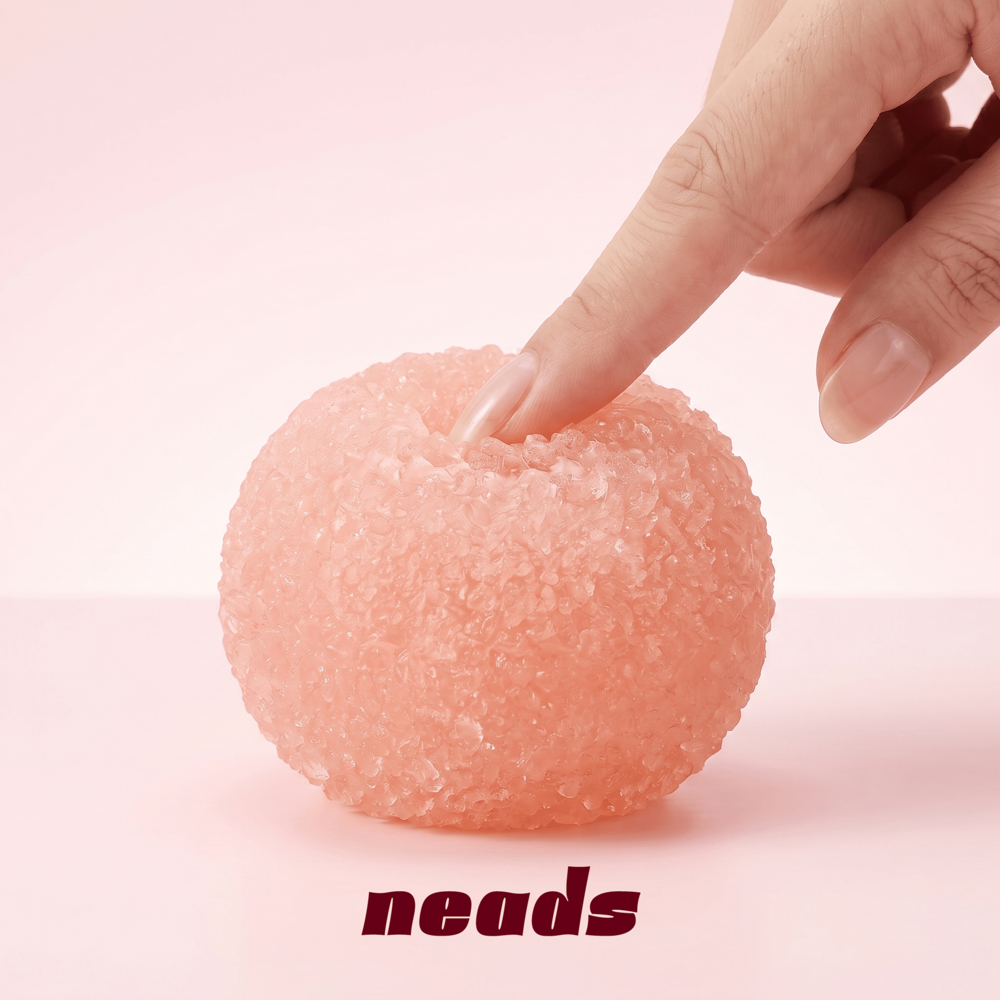Frosted Bayberry Icee Moldable Textured Squishy｜neads Handcrafted Sensory Toy - neads studio
