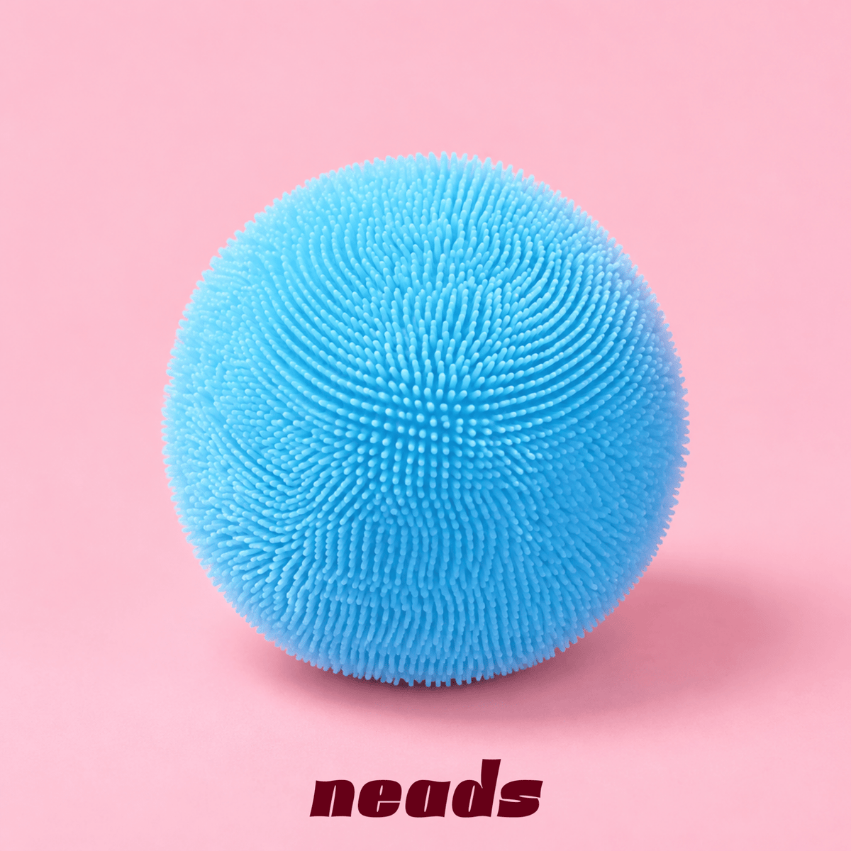 Fuzzy Texture Ball Vaseline Squishy – 3 Colors Handcrafted Sensory Toy - neads studio
