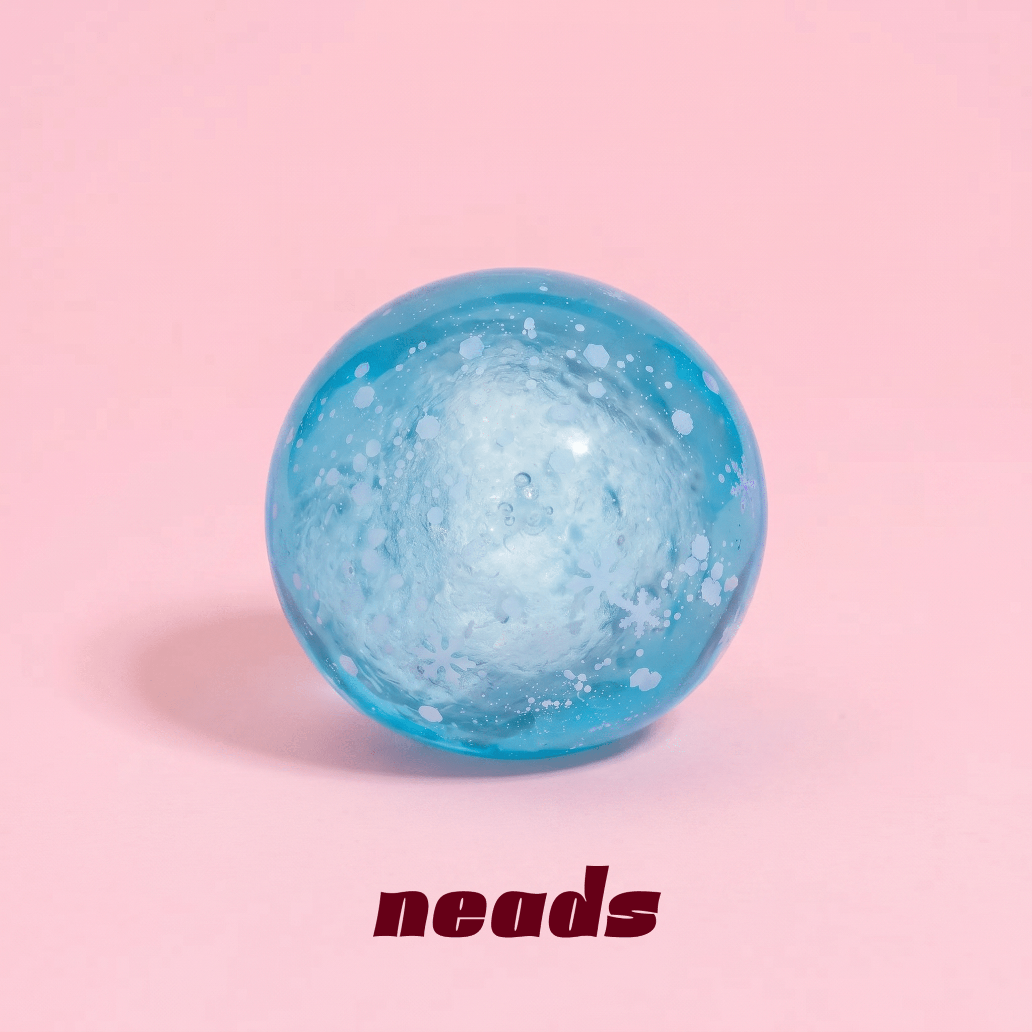 Glacier Snowball Coconut Dual-Texture Sensory Dough｜neads Handcrafted Sensory Toy - neads studio