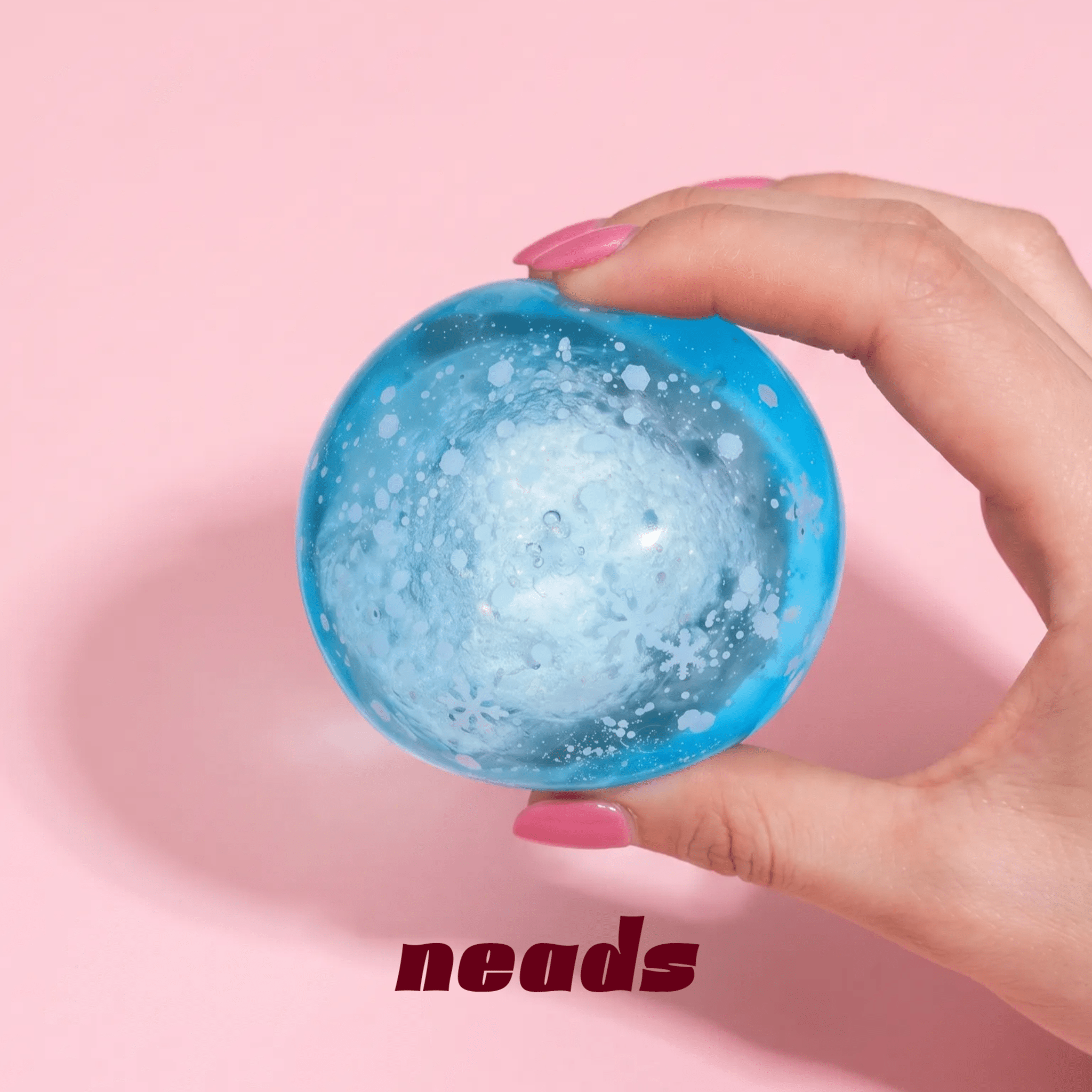 Glacier Snowball Coconut Dual-Texture Sensory Dough｜neads Handcrafted Sensory Toy - neads studio