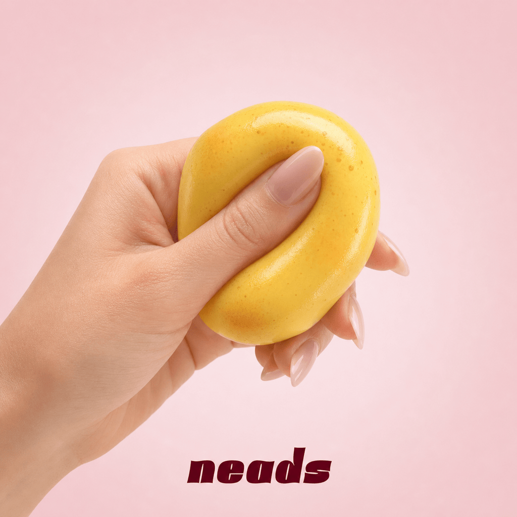 Golden Potato Crunch Ultra-Soft Handmade Squishy ｜ neads Handcrafted Sensory Toy - neads studio