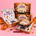 Halloween 8-Day Squishy Advent Calendar – Limited Gift Set Handcrafted Sensory Toy - neads studio