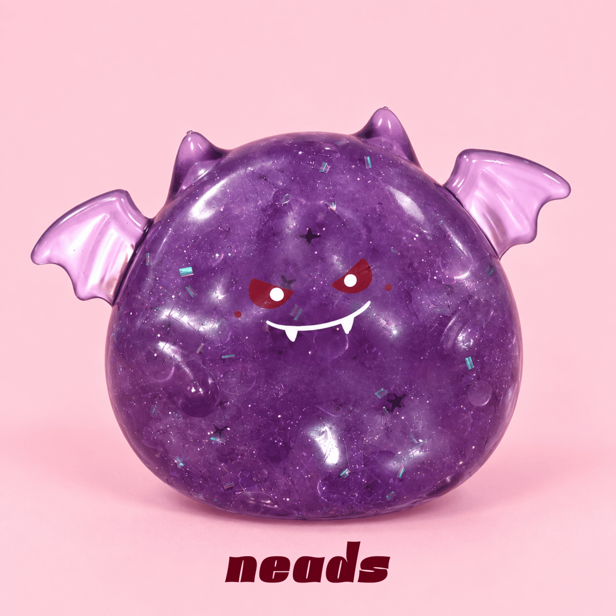 Halloween Purple Devil Crunch Squishy – Vaseline ASMR Toy Handcrafted Sensory Toy - neads studio