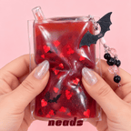 Halloween Snow Slime Drink Pouch Squishy – Fast Rising Handcrafted Sensory Toy - neads studio
