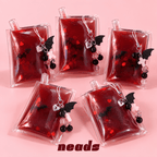 Halloween Snow Slime Drink Pouch Squishy – Fast Rising Handcrafted Sensory Toy - neads studio