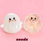 Halloween Ultra-Soft Ghost Squishy – Non-Rising Toy Handcrafted Sensory Toy - neads studio