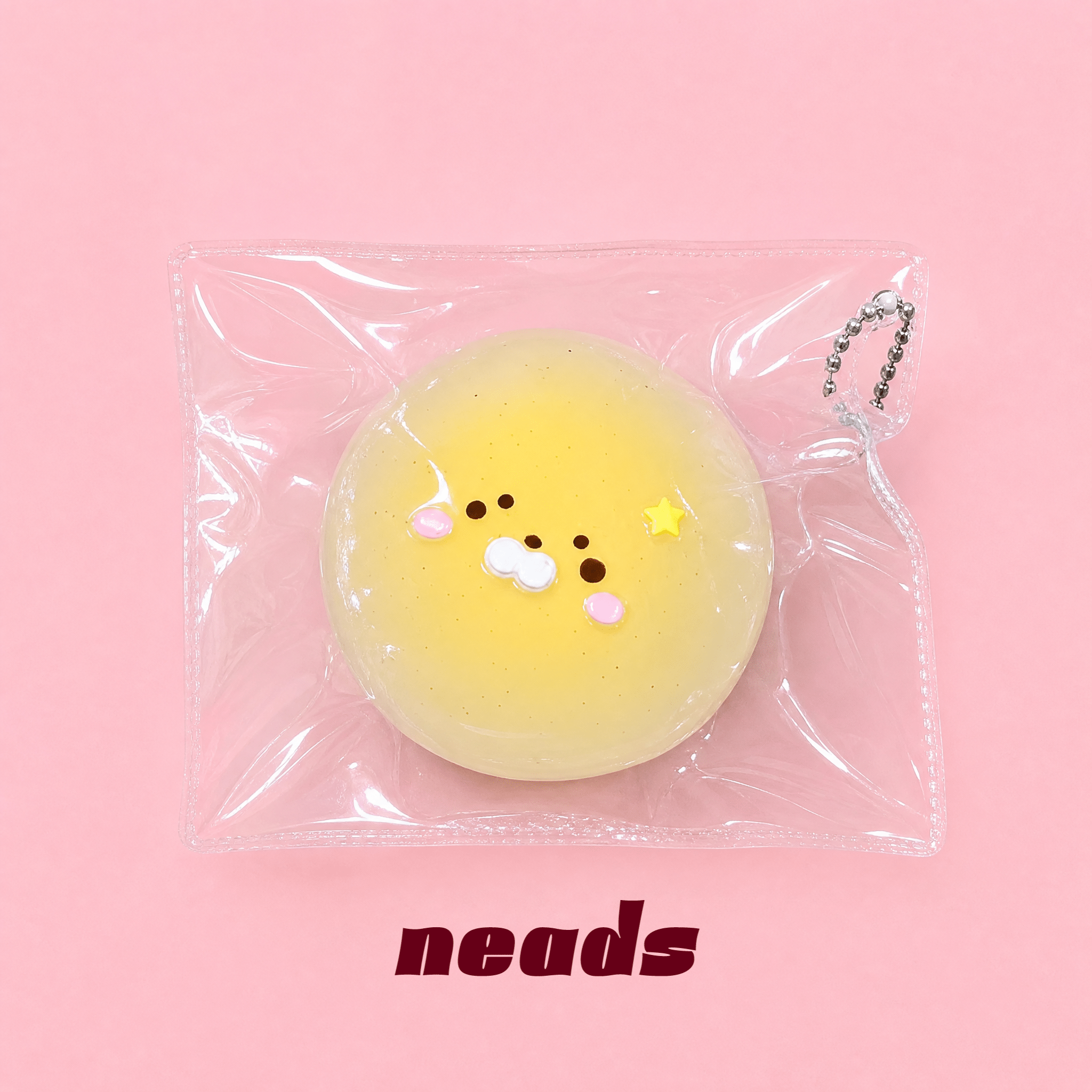 Jelly-Core Seal Mochi Translucent Pocket Squishy｜neads Handcrafted Sensory Toy - neads studio