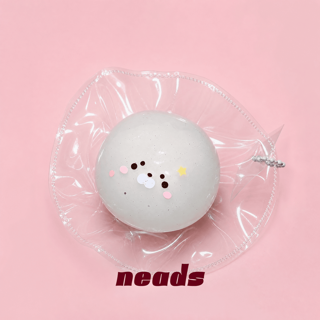 Jelly-Core Seal Mochi Translucent Pocket Squishy｜neads Handcrafted Sensory Toy - neads studio