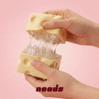 Jumbo Cheese Block Handmade Ball | neads Handcrafted Sensory Toy - neads studio
