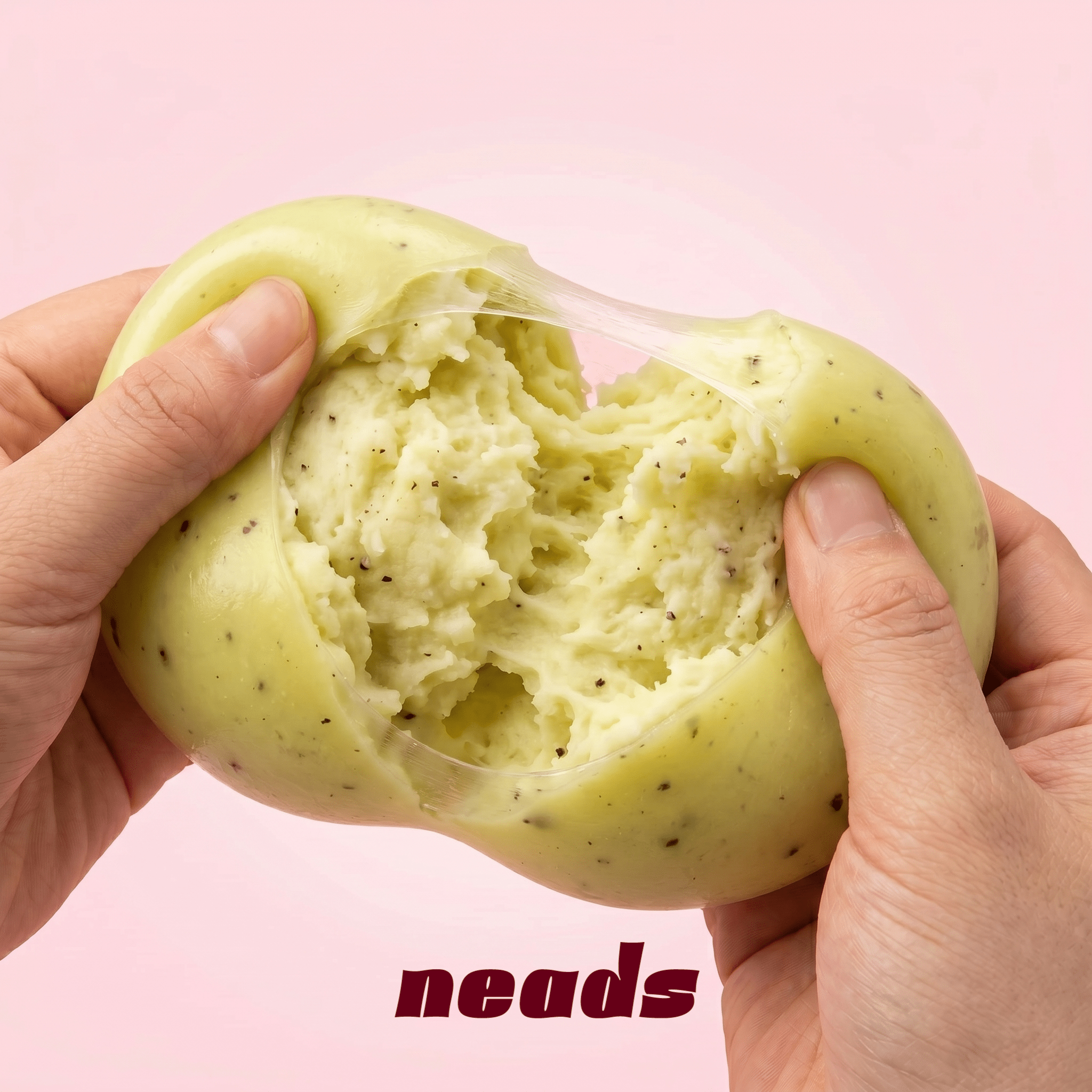 Mashed Potato Icee Moldable Sensory Squishy｜neads Handcrafted Sensory Toy - neads studio