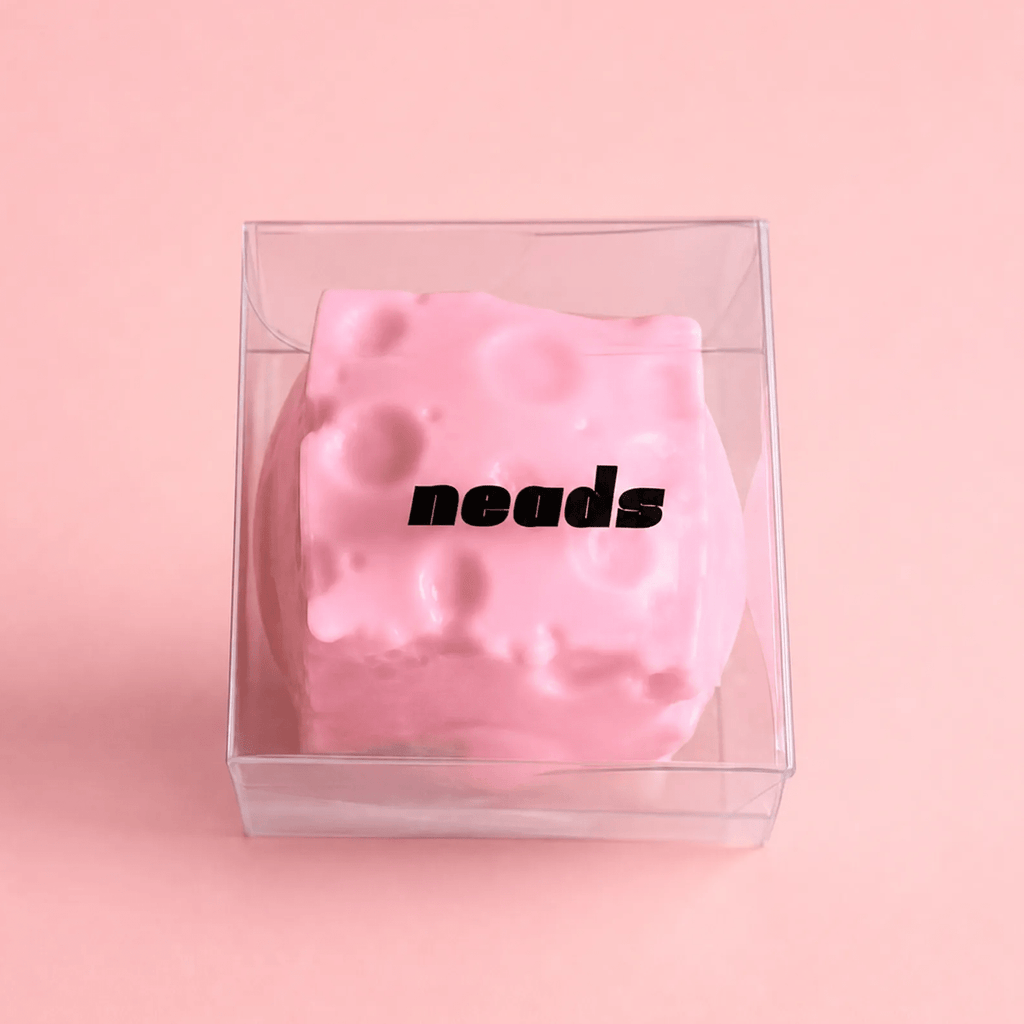 Mini Cheese Block Crunchy ASMR Squishy | neads Handcrafted Sensory Toy - neads studio
