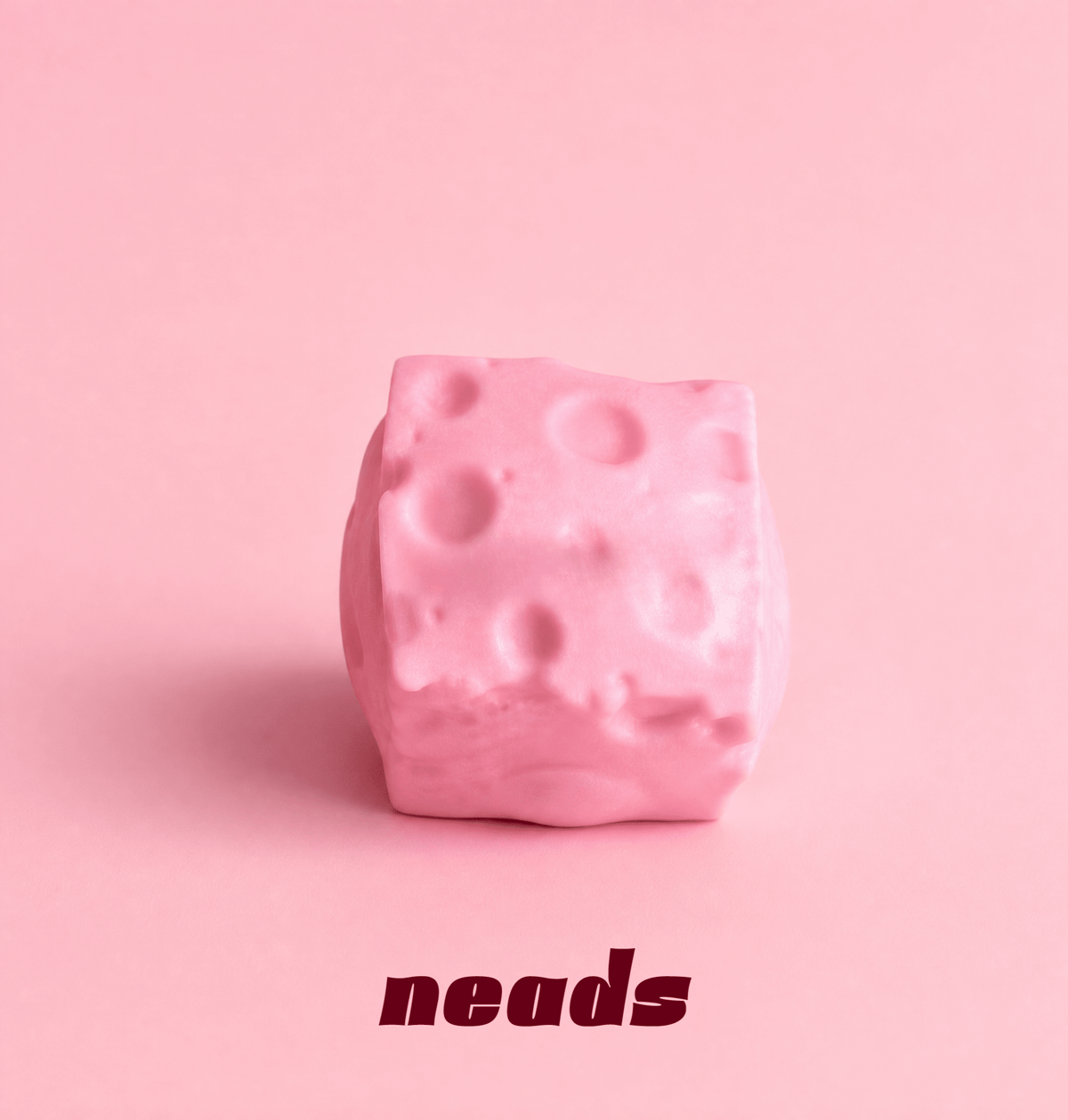 Mini Cheese Block Crunchy ASMR Squishy | neads Handcrafted Sensory Toy - neads studio