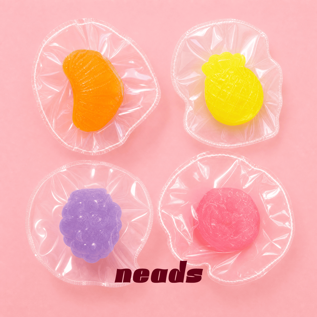 Mini Fruit Gummy Collection Slow-Rising Silicone Squishy｜neads Handcrafted Sensory Toy - neads studio