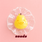 Mini Pear Bear Slow-Rising Pocket Fidget Squishy｜neads Handcrafted Sensory Toy - neads studio