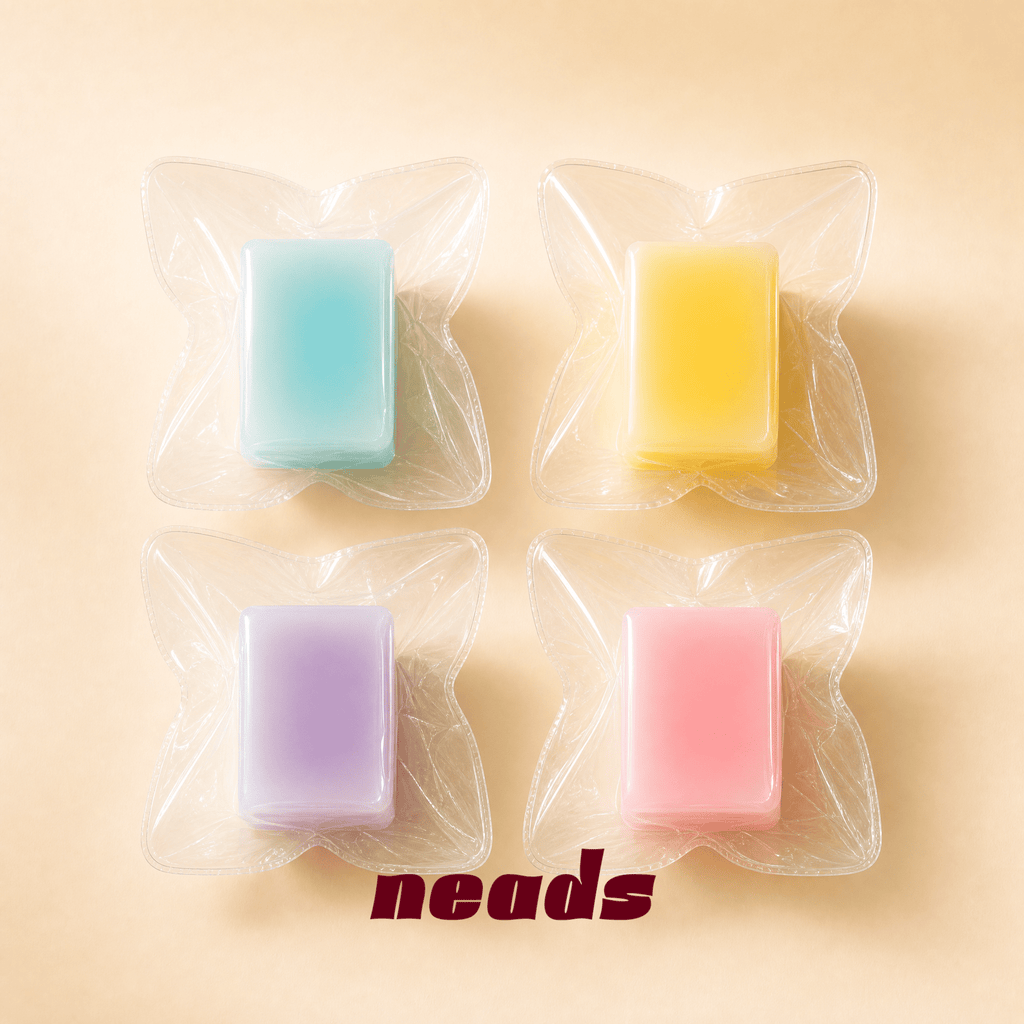 Mochi Gummy Sandwich Ultra-Soft Food-Grade Silicone Squishy｜neads Handcrafted Sensory Toy - neads studio