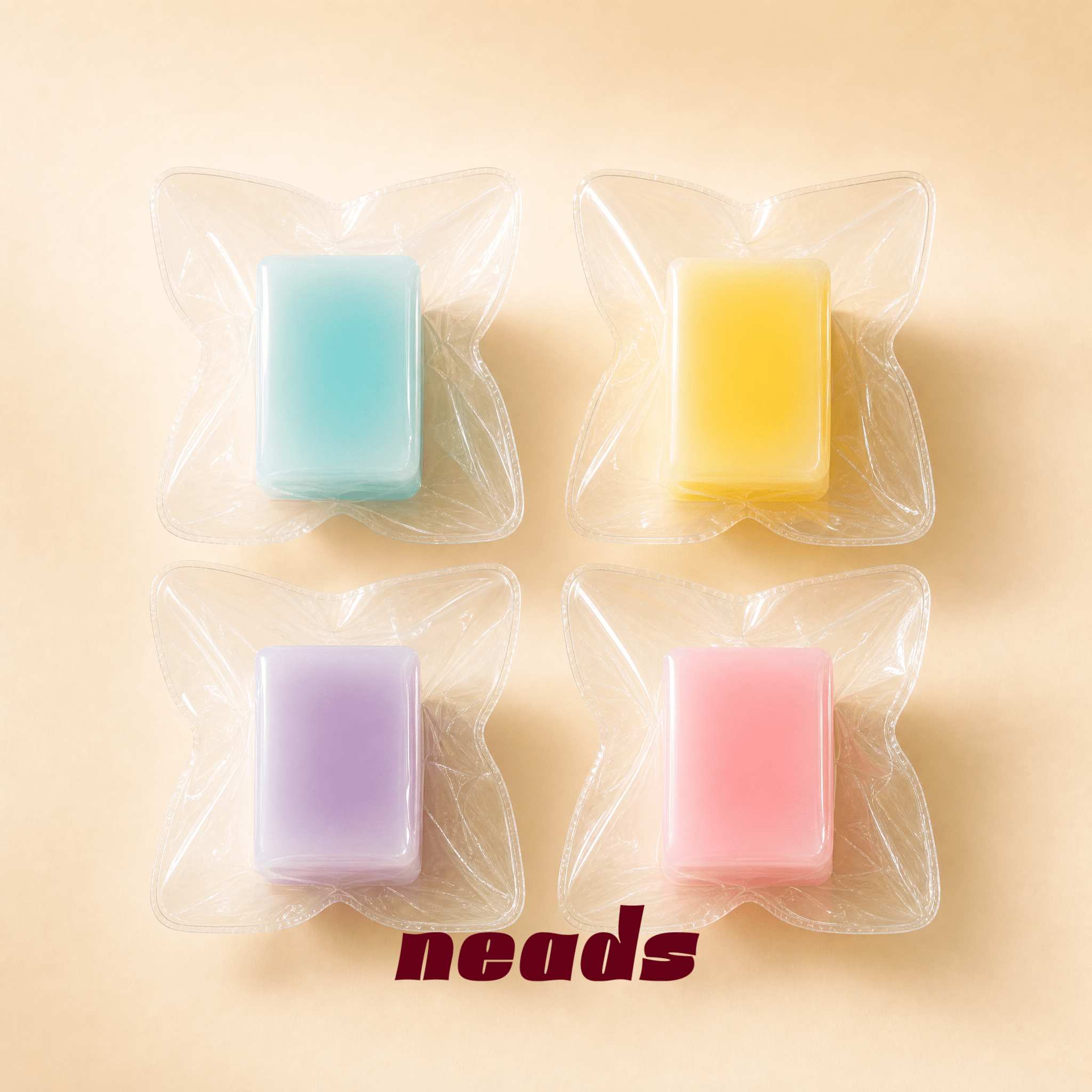 Mochi Gummy Sandwich Ultra-Soft Food-Grade Silicone Squishy｜neads Handcrafted Sensory Toy - neads studio