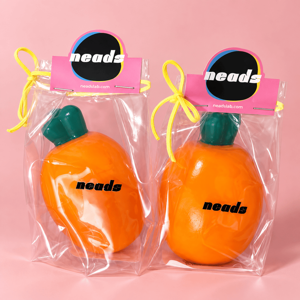neads Cartoon Carrot Crunchy Clay Squishy | Firm Slow-Rising ASMR Texture Handcrafted Sensory Toy - neads studio