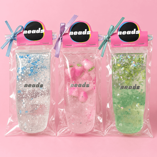 neads Exclusive Three-Color Toothpaste Squishies | 3 Unique Fillings Handcrafted Sensory Toy - neads studio