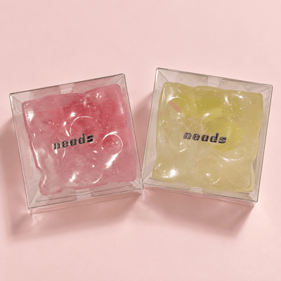 neads Fruit Cheese Firm Jelly Squishies | Heavy Reshapeable Texture Handcrafted Sensory Toy - neads studio